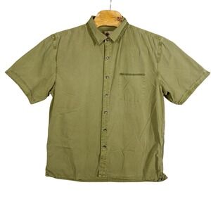 The Territory Ahead Safari‎ Guide Shirt Mens XL Short Sleeve Button Up